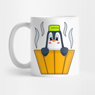 Penguin Bathe Bathtub Mug